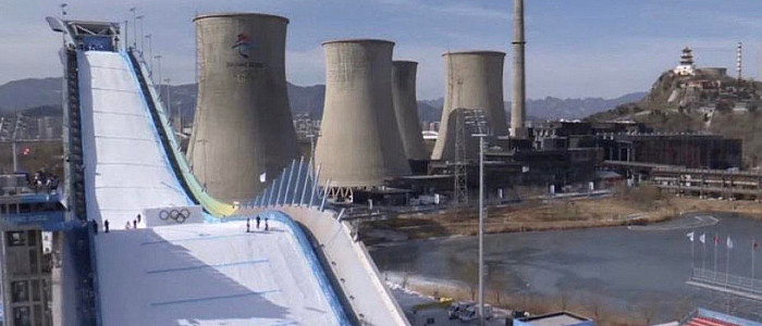 Весь сніг на зимових Олімпійських іграх у Пекіні штучний