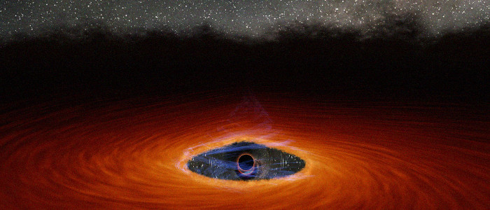 Астрономи виявили світло, що виходить з-поза чорної діри