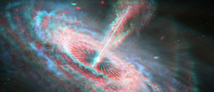 «Квазарне цунамі» може вбити всю галактику