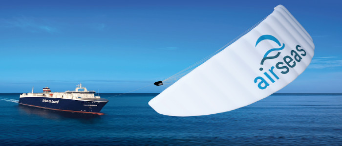 Вантажний корабель протягне океаном гігантський повітряний змій