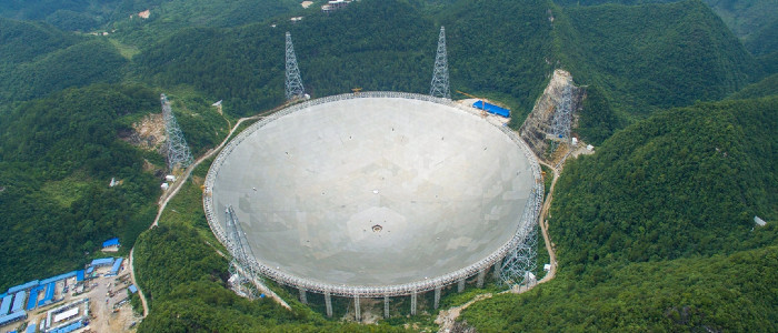 Новий китайський телескоп може виявити інопланетні зонди
