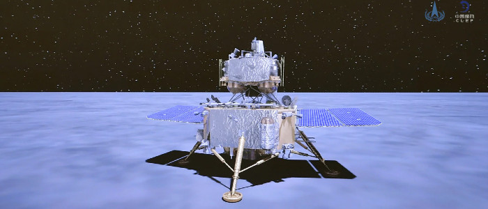 Китайський робот успішно зібрав місячні зразки 