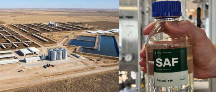 Розробники досягли комплексного перетворення біогазу з коров'ячого гною на реактивне паливо