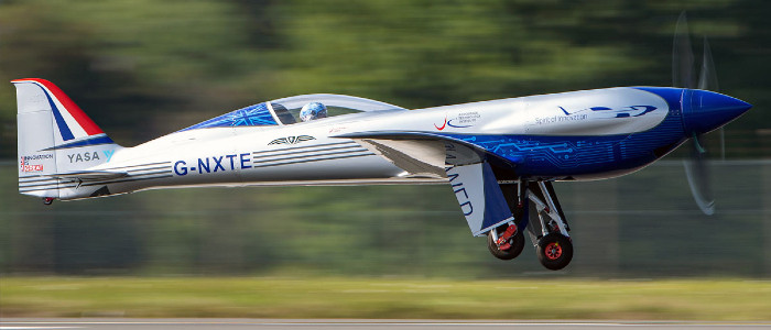Електричний літак встановив рекорд швидкості