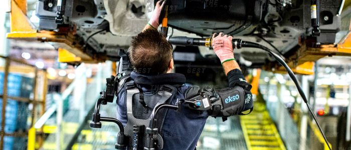 Екзоскелети збираються заполонити цехи Форда