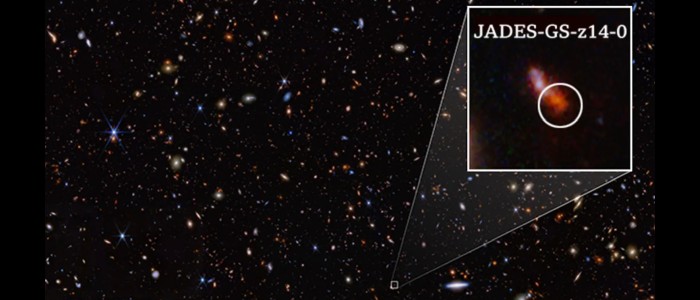 Космічний телескоп Джеймса Вебба виявив найдальшу галактику, що коли-небудь спостерігалася