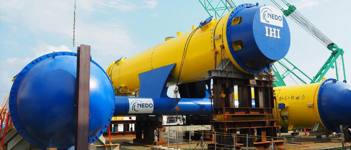 Японія тестує гігантську турбіну, що працює за допомогою глибинних океанських течій