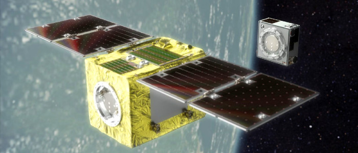 Щойно запущений космічний корабель використовує гак для знищення космічного сміття