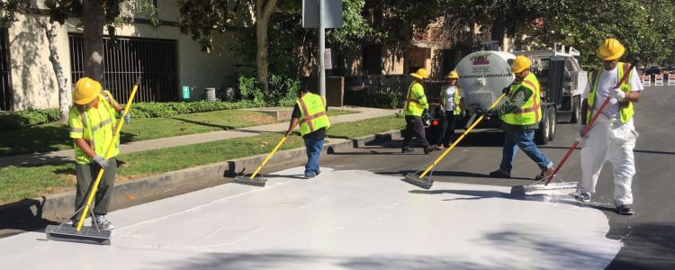 Лос-Анджелес розмальовує свої вулиці, щоб боротися зі зміною клімату