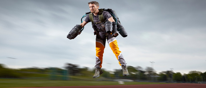 Каскадер побив рекорд Усейна Болта, використовуючи реактивний ранець