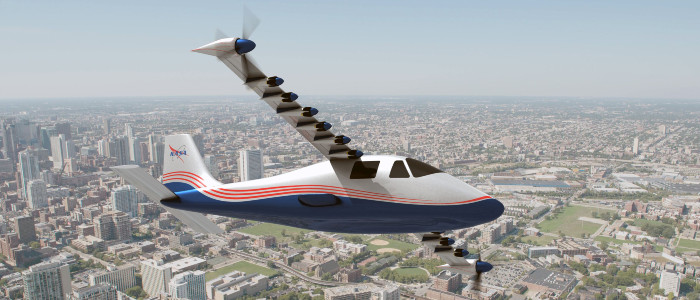 НАСА тестує повністю електричний літак