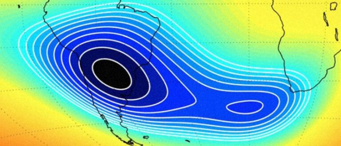 НАСА відстежує "вм'ятину" в магнітному полі Землі