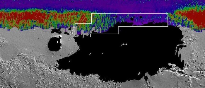 НАСА випускає «карту скарбів» для водяного льоду на Марсі