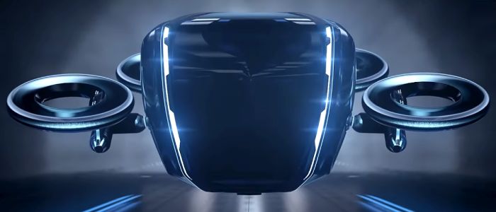 Нові концептуальні шини Гудьір також пропелери літального автомобіля