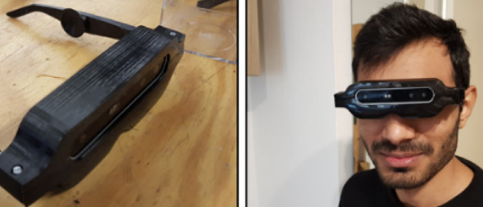 Новий пристрій дозволяє сліпим людям "бачити" в інфрачервоному діапазоні