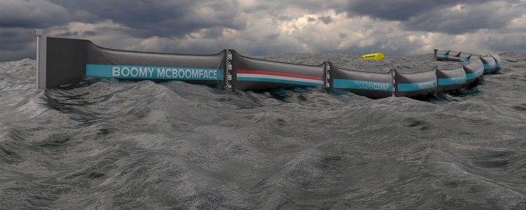 Цей 100-кілометровий плаваючий бар'єр скоро збиратиме наше сміття