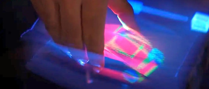 Вчені створили голограми, до яких можна торкнутися