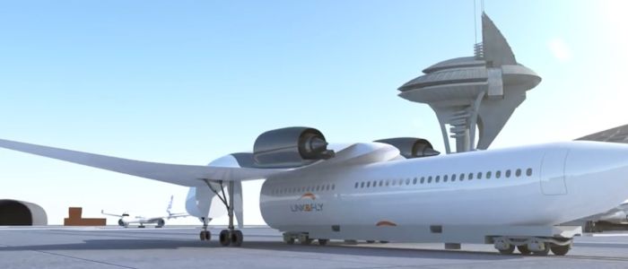 Французька компанія представила концепт летючого потягу