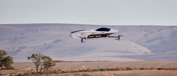 Перший у світі літаючий гоночний болід вперше злітає в повітря