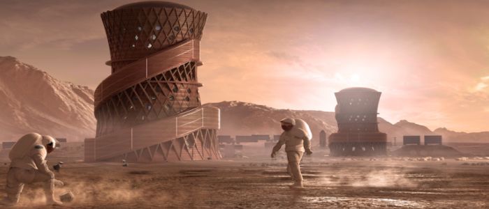 Це 3D-друковане марсіанське житло виграло нагороду НАСА