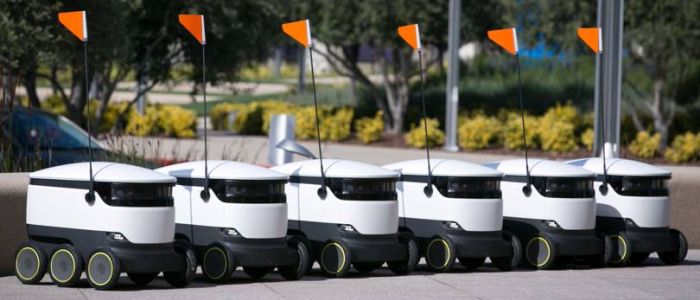 Крихітні роботи доставлять ваш обід, тому що ми не зносимо людську взаємодію