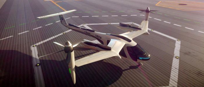 Убер планує запустити літаючі таксі з технологією, якої не існує