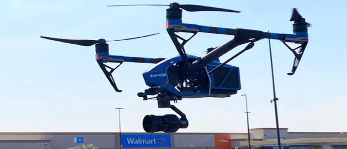 Волмарт доставляє тести на COVID-19 за допомогою дронів