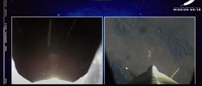 Вільям Шетнер прогулявся на ракеті Нью-Шепард від Блю Оріджін