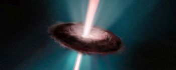 Потужний енергетичний промінь в космосі, здається, перевищує швидкість світла