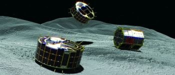 Пара японських роботів приземлилася на астероїді