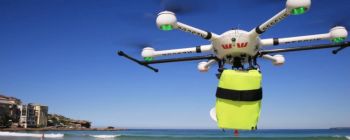 Дрон врятував двох підлітків-плавців в перший день роботи