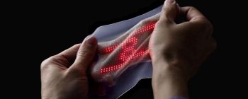 Ультратонкий, супереластичний дисплей з наносітки - майбутнє розумного одягу