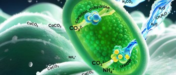 Виявлено бактерію, яка перетворює вуглекислий газ на вапняк