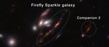 Галактика «Різдвяні вогні» показує, як утворився Всесвіт