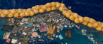 Велетенський пристрій прибирав величезну кількість океанського пластику