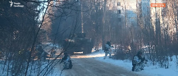 Нацгвардія провела бойові навчання в Чорнобильскій зоні