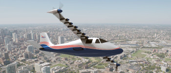 НАСА тестує повністю електричний літак