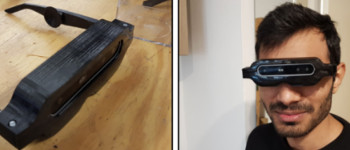 Новий пристрій дозволяє сліпим людям "бачити" в інфрачервоному діапазоні