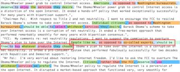 Мільйони коментарів за скасування мережевого нейтралітету, швидше за все, були підроблені