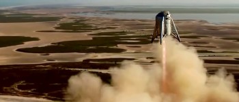 Відбувся випробувальний політ космічного корабля Starhopper