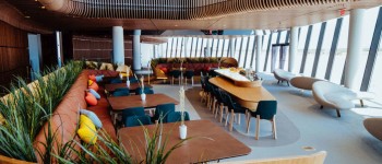 Virgin Galactic представляє розкішний зал очікування свого космопорту