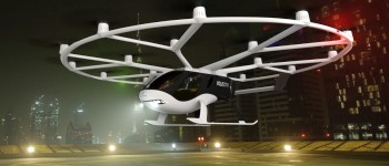 Волокоптер представляє 18-роторне електричне повітряне таксі для двох