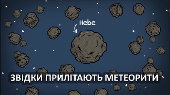 Чому багато метеоритів прилітають з одного і того ж місця