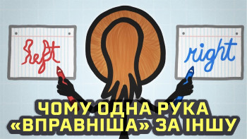 Чому одна рука «вправніша» за іншу