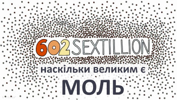 Наскільки великим є моль