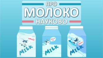 Про молоко науково